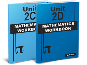 2C & 2D Mathematics Workbooks by John Klup